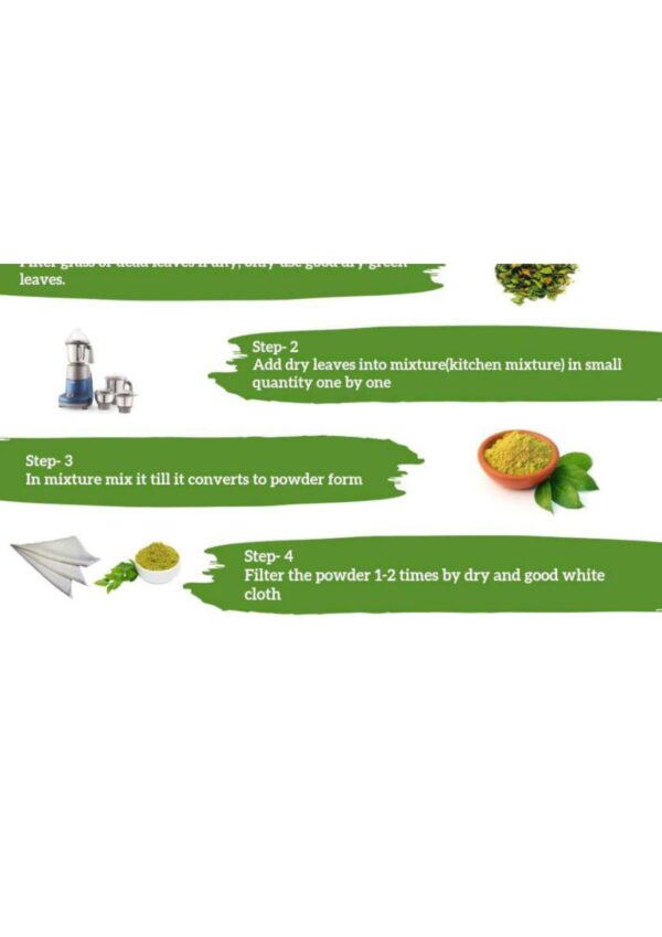 MATTO HERBAL MEHANDI DRY LEAVES 100 GM (MEHANDI PATTA) - Image 3