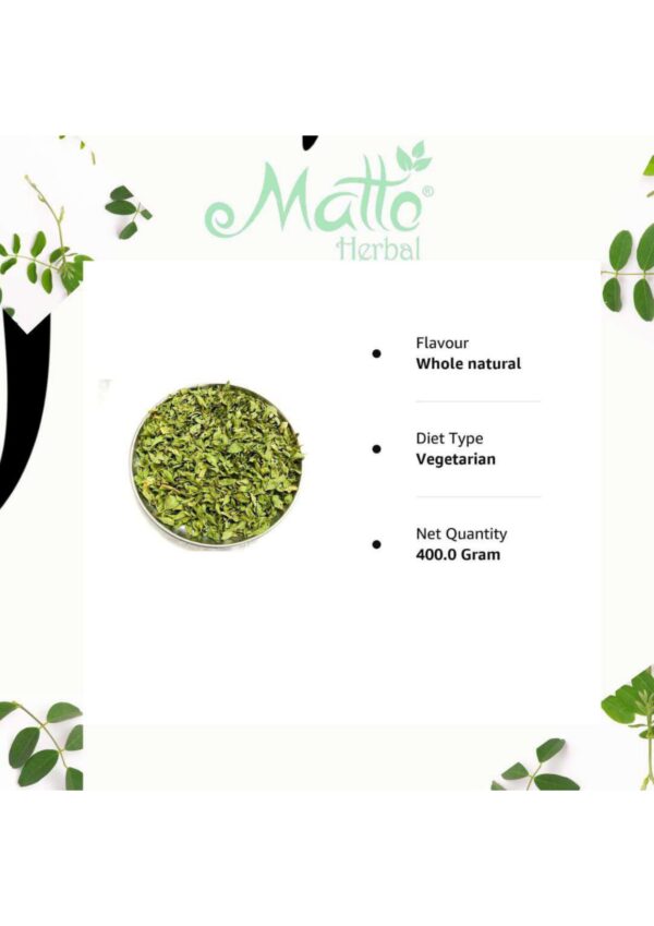 MATTO HERBAL MEHANDI DRY LEAVES 100 GM (MEHANDI PATTA) - Image 5