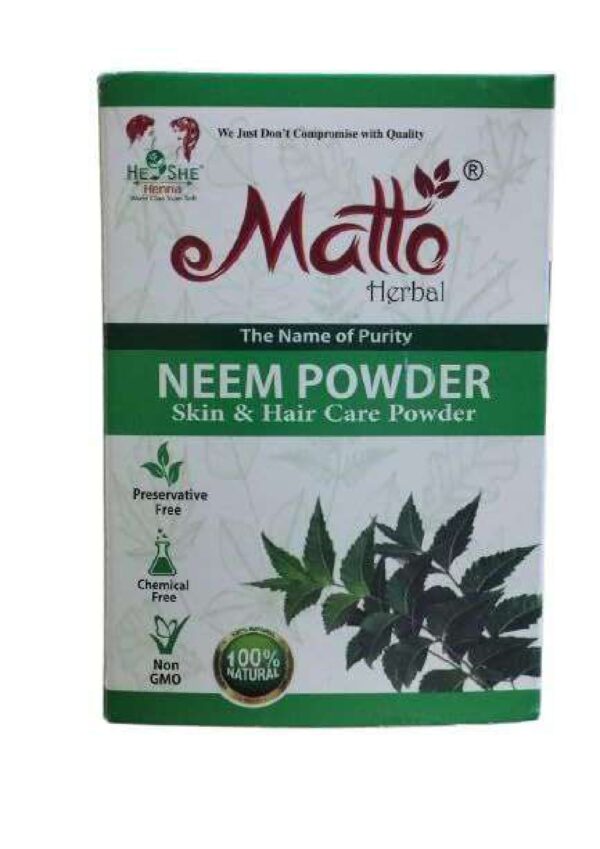 MATTO HERBAL NEEM POWDER 100 G