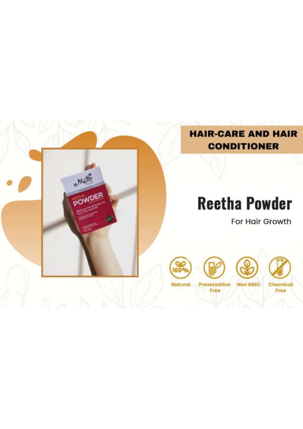 MATTO HERBAL REETHA POWDER 100 G - Image 4