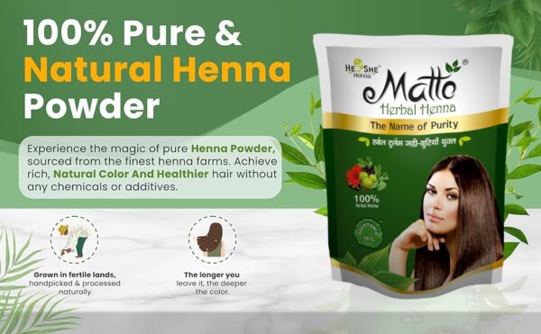 MATTO HERBAL HENNA MEHANDI - Image 3