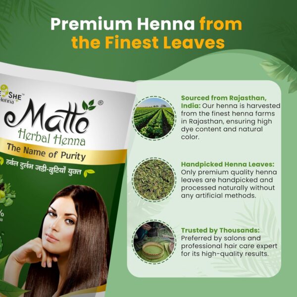 MATTO HERBAL HENNA MEHANDI - Image 8