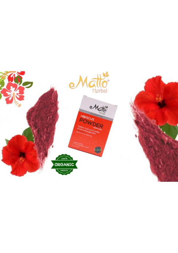 MATTO HERBAL HIBISCUS POWDER 100G - Image 6