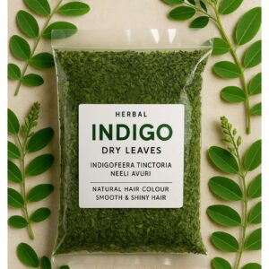 MATTO HERBAL NATURAL INDIGO DRY LEAVES 100 GM PACKING ( INDIGO PATTA)