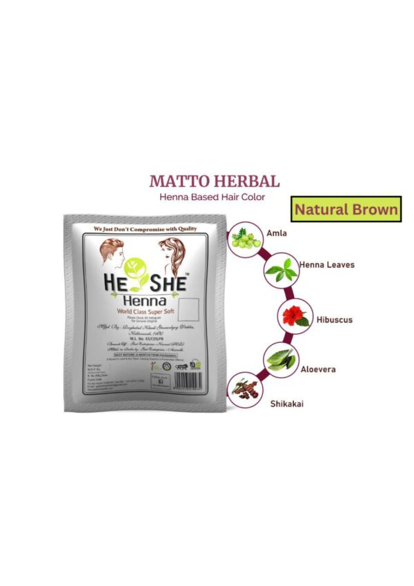 MATTO HERBAL HE/SHE HAIR COLOUR 40 GM - Image 15