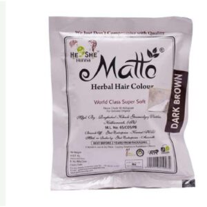 MATTO HERBAL HE/SHE HAIR COLOUR 40 GM