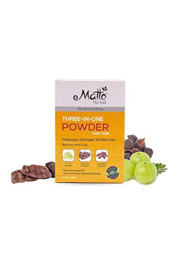 MATTO HERBAL THREE IN ONE POWDER 100 GM