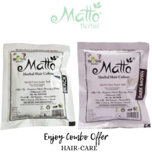 Matto white pouch natural black and dark brown 10 pcs combo (5+5 pcs)